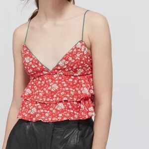 Urban Outfitters Ruffle Tank